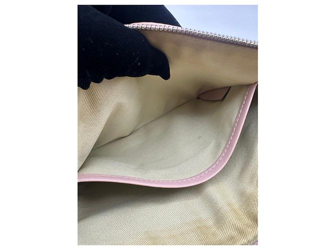 Valentino Garavani Pochette Rockstud con zip Rosa - vista 12