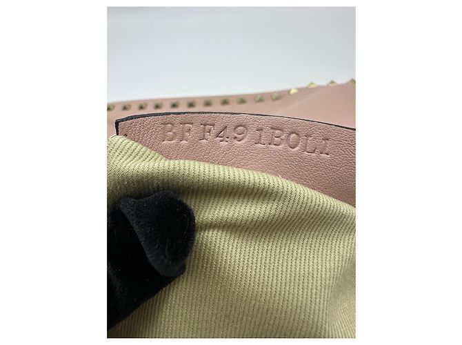 Valentino Garavani Pochette Rockstud con zip Rosa - vista 14