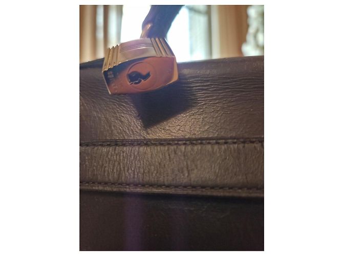 Borsa Hermès Kelly 32 in pelle marrone - vista 20