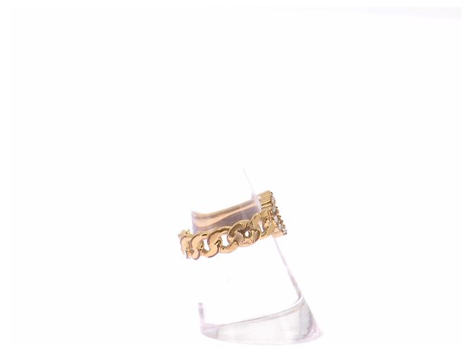 Dior Clair D Lune Ring Goldfarben Metall Golden - Ansicht 4
