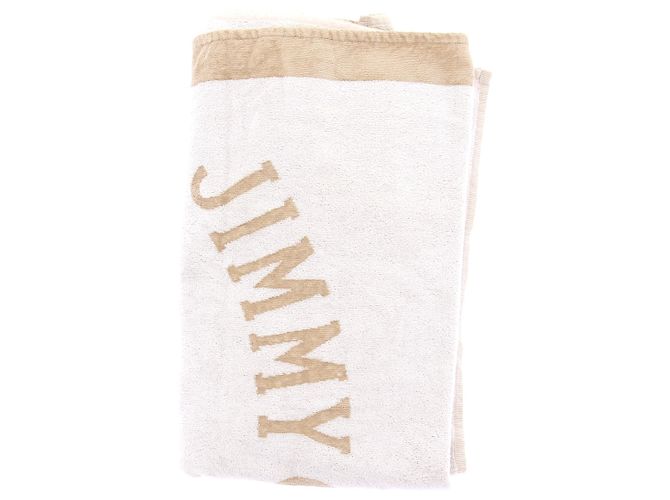Jimmy Choo Toalla de playa crema Beige - vista 5