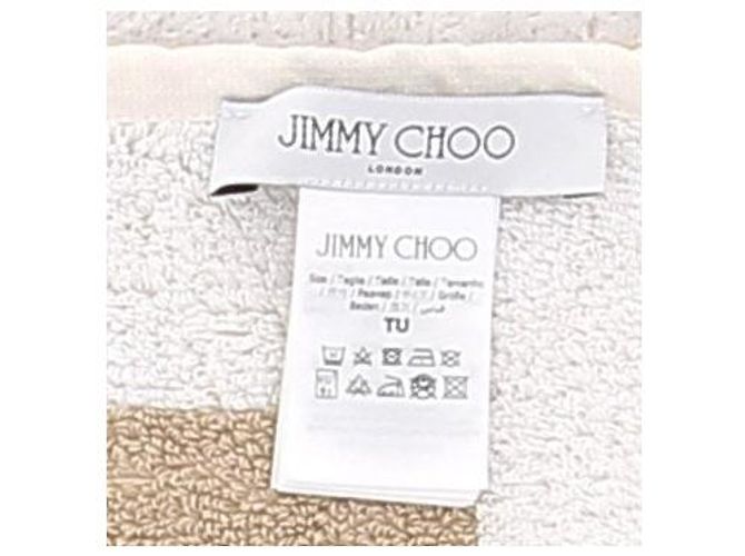 Jimmy Choo Toalla de playa crema Beige - vista 6