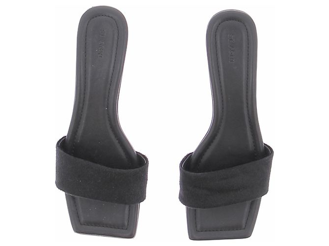 Autre Marque Mules ST AGNI in pelo di pony nero - vista 4