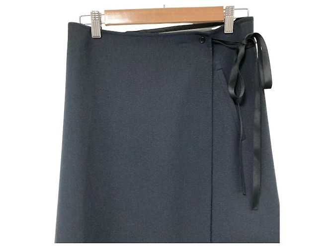 Autre Marque Falda cruzada L’Appartement con falda de ORGANDY Azul - vista 3