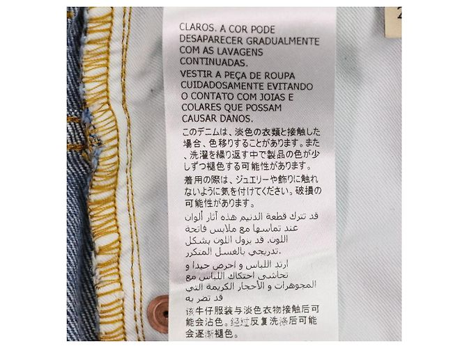 Pantalones vaqueros Gucci Horsebit 80's Fit Azul - vista 15