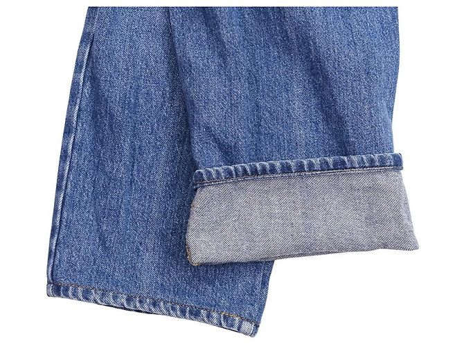 Pantalones vaqueros Gucci Horsebit 80's Fit Azul - vista 9