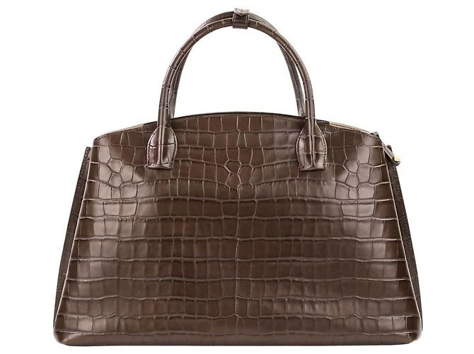 Autre Marque IACUCCI VELAR Borsa 2 way in pelle goffrata Marrone - vista 3