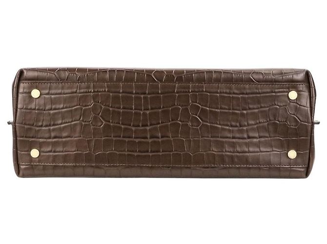 Autre Marque IACUCCI VELAR Borsa 2 way in pelle goffrata Marrone - vista 6