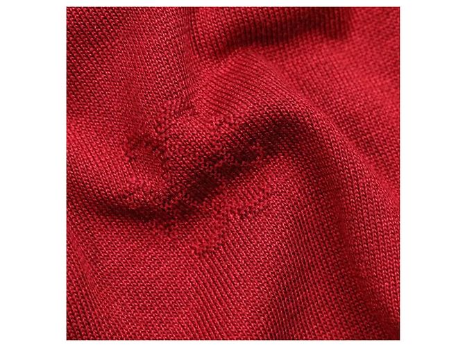 Cárdigan de punto de seda y algodón H Lift Hermès 38 Roja - vista 7