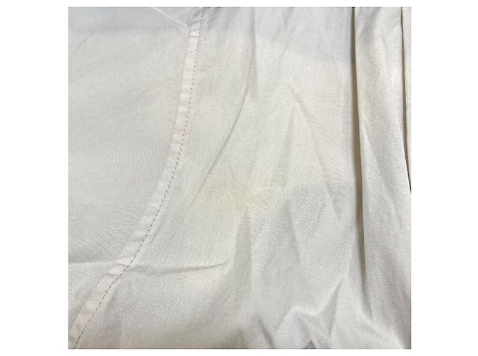 Autre Marque Camicia a maniche corte in cotone Drawer Beige - vista 10