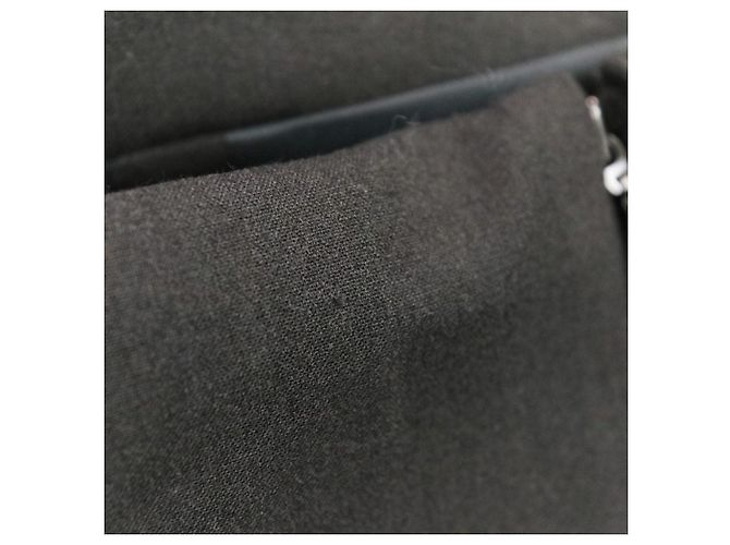 Autre Marque Mini saia com design transpassado FRAY I.D Marrom Cinza antracite - vista 15