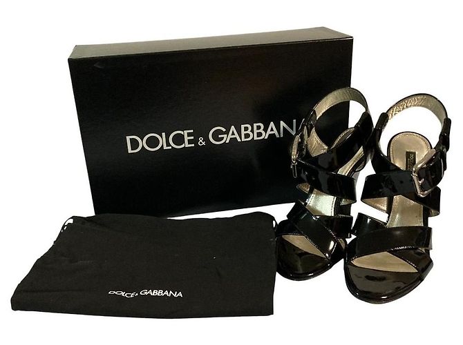 Dolce & Gabbana Sandali con tacco alto Dolce&Gabbana Nero - vista 10