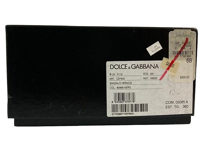 Dolce & Gabbana Sandali con tacco alto Dolce&Gabbana Nero - vista 11