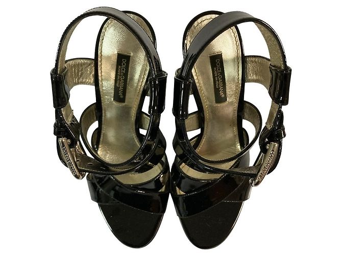 Dolce & Gabbana Sandali con tacco alto Dolce&Gabbana Nero - vista 4