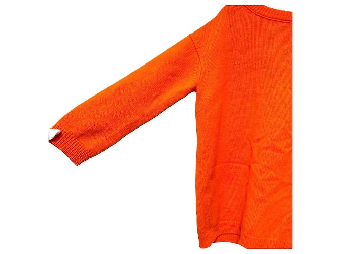Autre Marque Suéter de cachemira con espalda abierta Drawer Naranja - vista 3