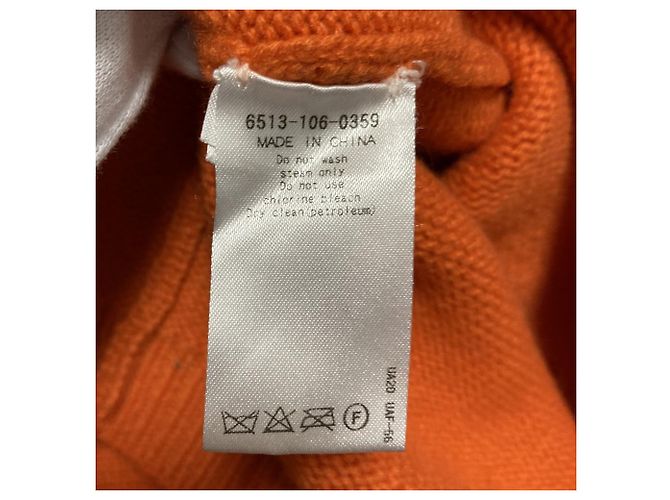Autre Marque Suéter de cachemira con espalda abierta Drawer Naranja - vista 7