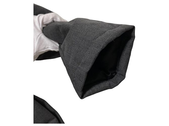 Abrigo de Plumas con Capucha Theory Castaño - vista 7