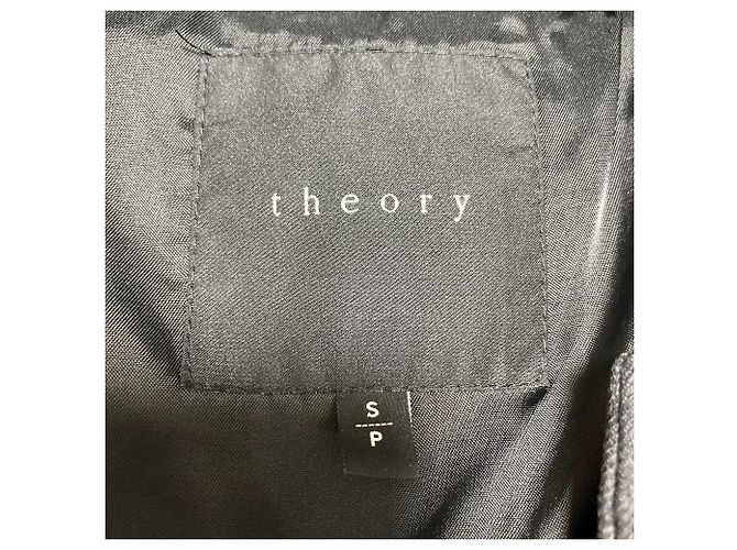 Abrigo de Plumas con Capucha Theory Castaño - vista 9