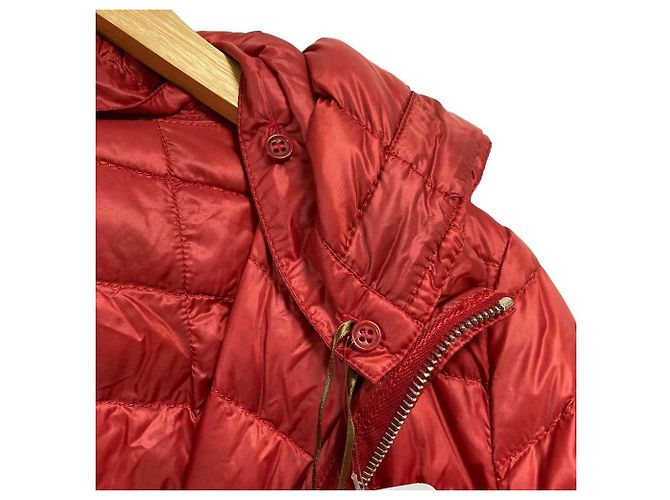 Abrigo de plumón S Max Mara Roja - vista 11