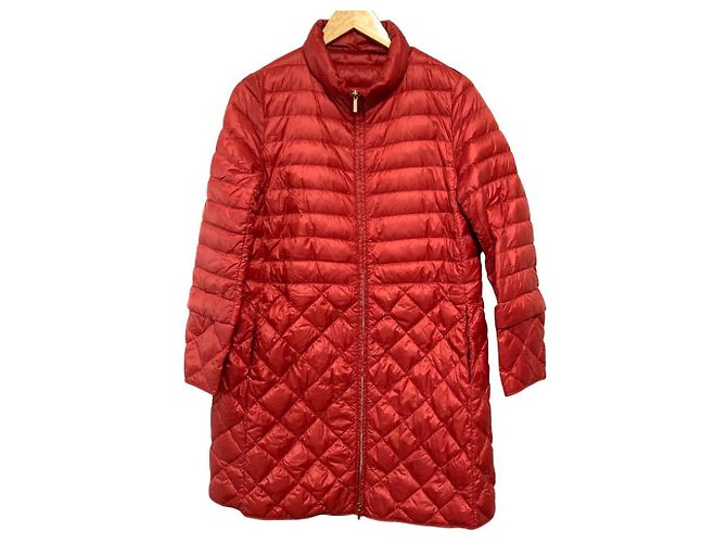 Abrigo de plumón S Max Mara Roja - vista 2