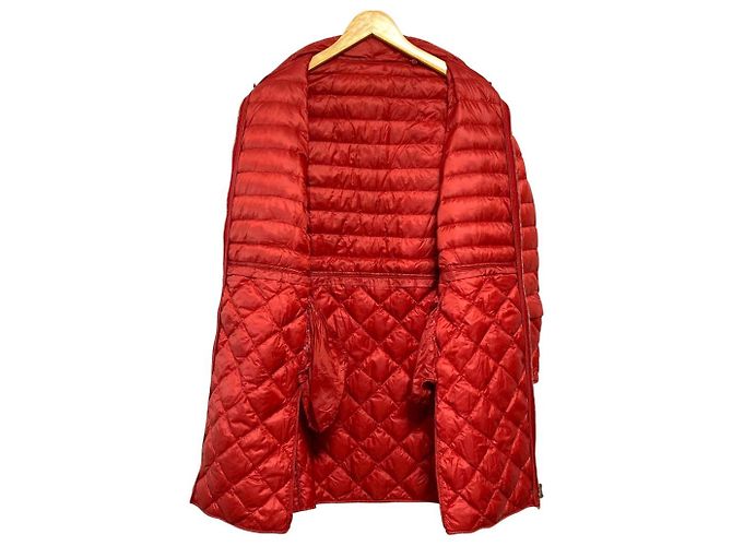 Abrigo de plumón S Max Mara Roja - vista 4