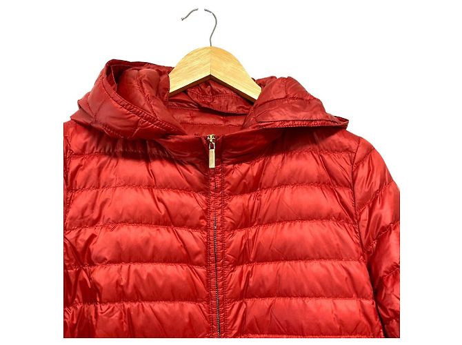 Abrigo de plumón S Max Mara Roja - vista 5