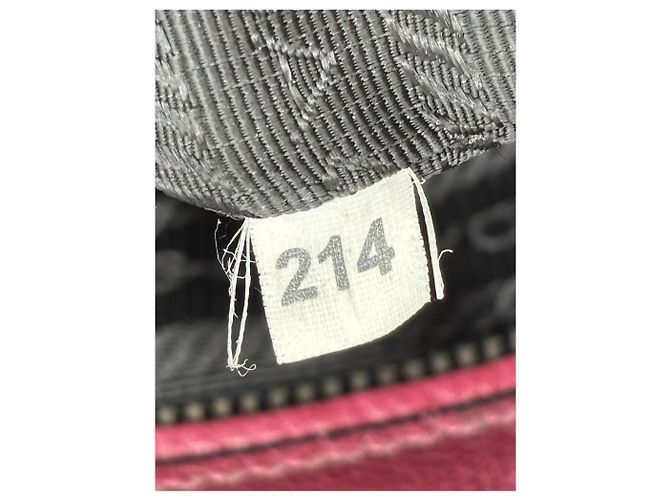 Prada Bolsa satchel de couro de vitelo glacê borgonha com dois bolsos Bordeaux - vista 9
