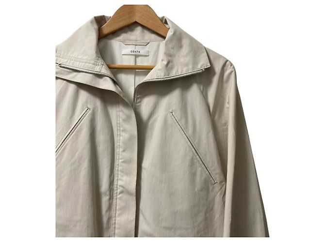 Autre Marque Chaqueta con cremallera de capas COATE Beige - vista 2