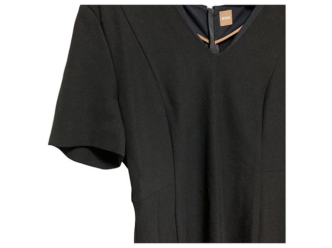 Autre Marque BOSS Damaisa Kleid Schwarz - Ansicht 2