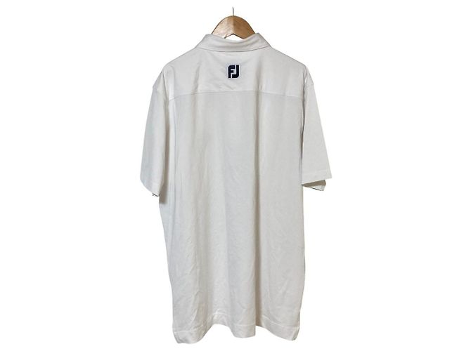 Autre Marque Polo de Golf de Algodón FootJoy Negro Blanco - vista 2