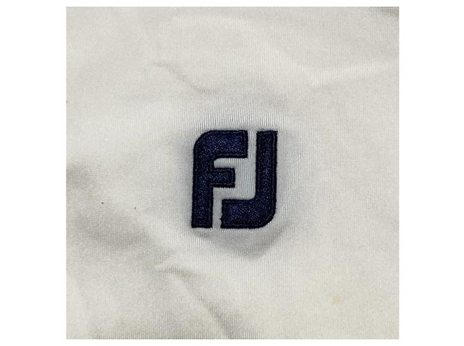 Autre Marque Polo de Golf de Algodón FootJoy Negro Blanco - vista 4
