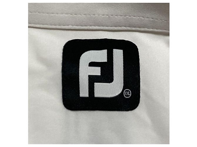Autre Marque Polo de Golf de Algodón FootJoy Negro Blanco - vista 5