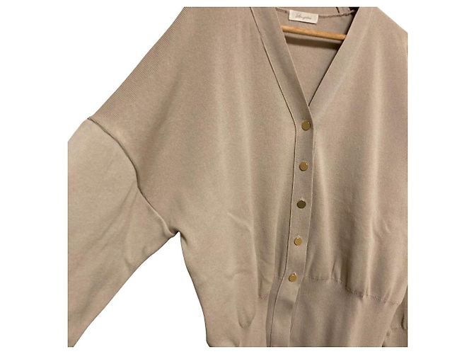 Autre Marque LoungeDress Strickjacke Beige - Ansicht 2