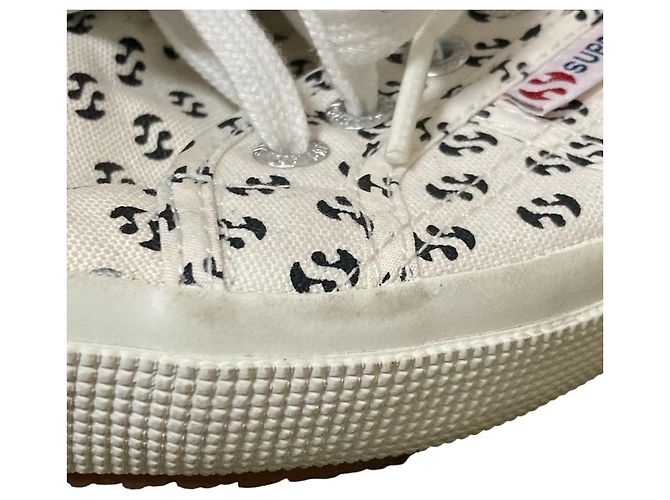 Autre Marque Superga 2750 Canvas Sneaker Weiß - Ansicht 11