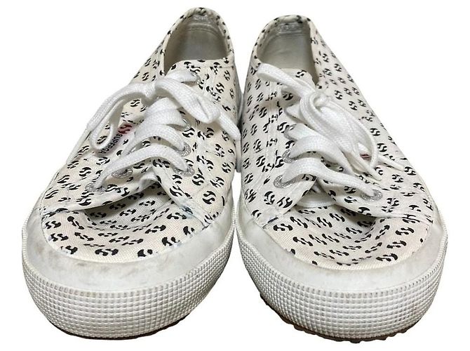 Autre Marque Superga 2750 Canvas Sneaker Weiß - Ansicht 2