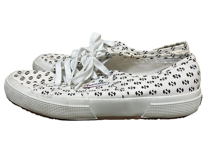 Autre Marque Superga 2750 Canvas Sneaker Weiß - Ansicht 3