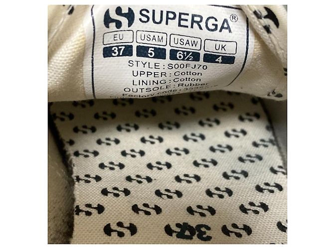 Autre Marque Superga 2750 Canvas Sneaker Weiß - Ansicht 7