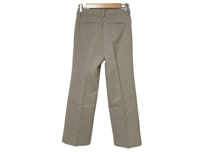 Autre Marque Plage Gerade Hose Beige - Ansicht 2