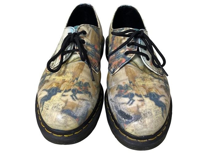 Autre Marque Dr. Martens D'ANTONIO RENAISSANCE 3-Hole Schuhe Mehrfarben - Ansicht 2