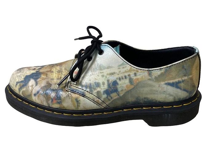 Autre Marque Dr. Martens D'ANTONIO RENAISSANCE 3-Hole Schuhe Mehrfarben - Ansicht 3