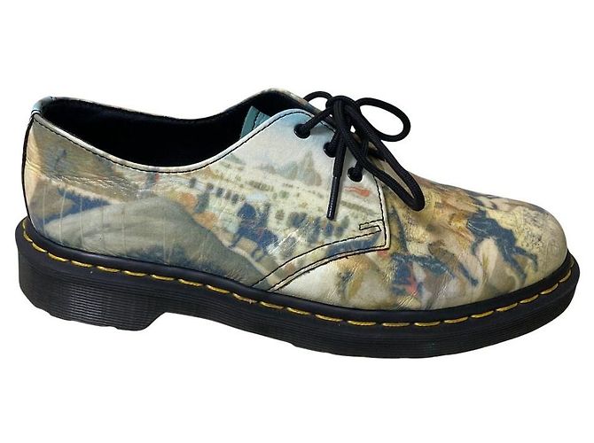 Autre Marque Dr. Martens D'ANTONIO RENAISSANCE 3-Hole Schuhe Mehrfarben - Ansicht 5