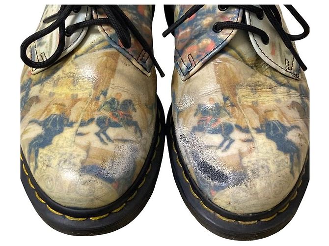 Autre Marque Dr. Martens D'ANTONIO RENAISSANCE 3-Hole Schuhe Mehrfarben - Ansicht 7