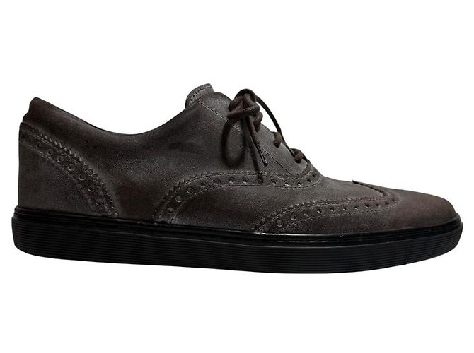 Sapatos Oxford Wingtip Tod's Marrom - vista 6