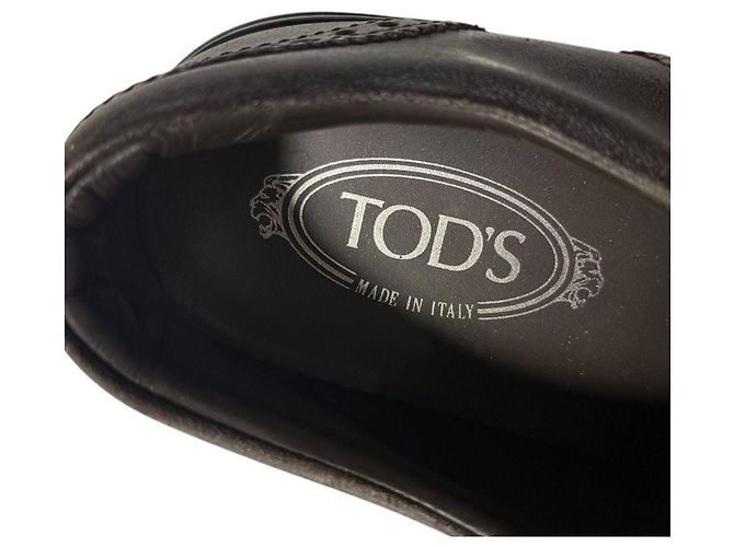 Sapatos Oxford Wingtip Tod's Marrom - vista 8