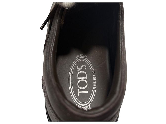 Sapatos Oxford Wingtip Tod's Marrom - vista 9