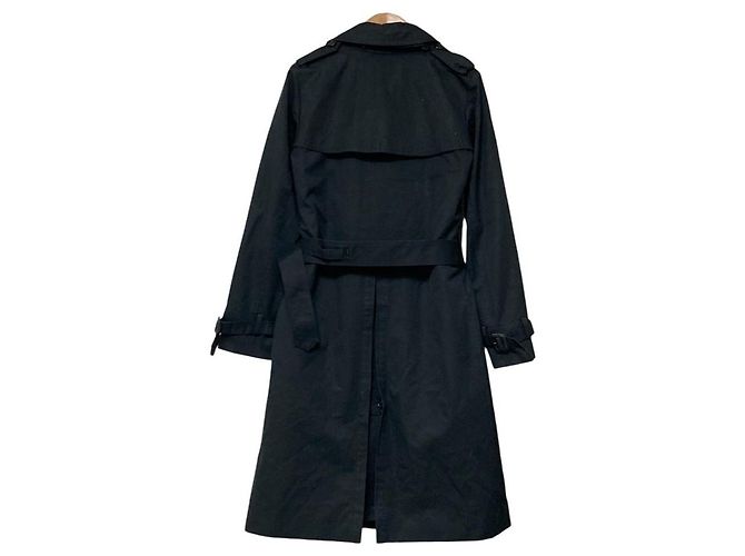 Autre Marque Gabardina verde Negro - vista 3