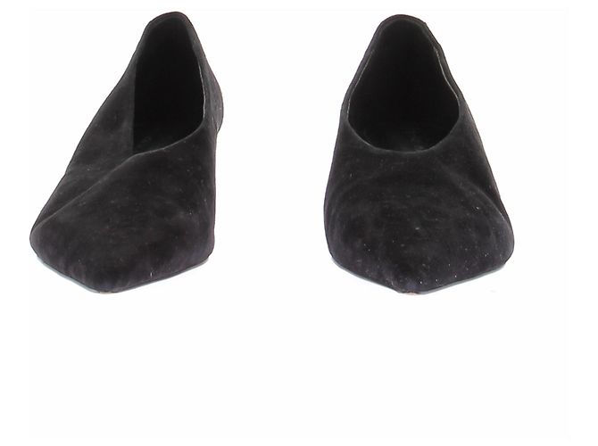 Autre Marque Nelson Made Lani Pumps aus schwarzem Wildleder Größe 40 - Ansicht 3