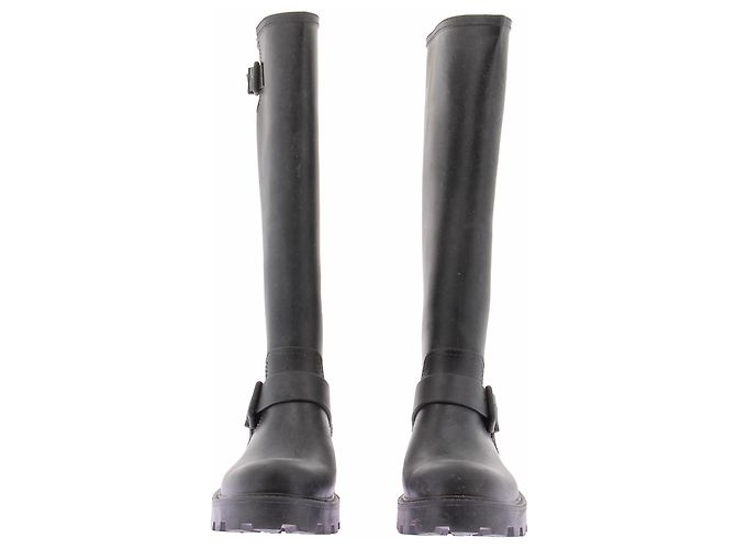 Botas de lluvia Jimmy Choo de cuero negro 39 - vista 3