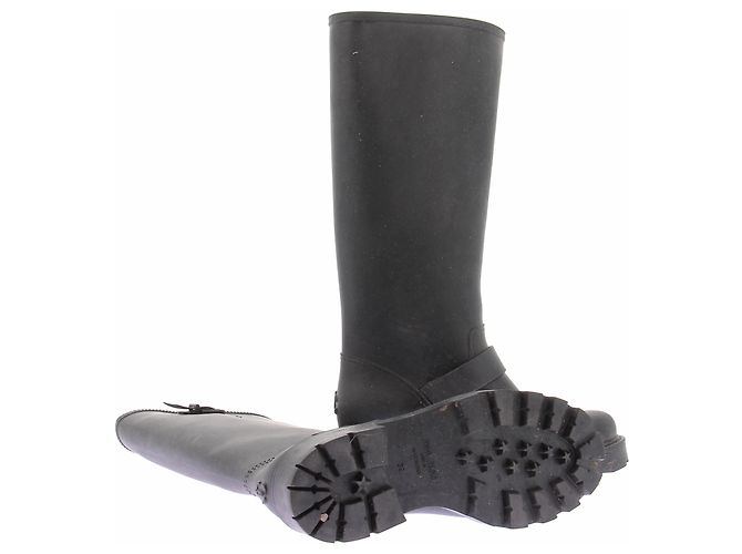 Botas de lluvia Jimmy Choo de cuero negro 39 - vista 5