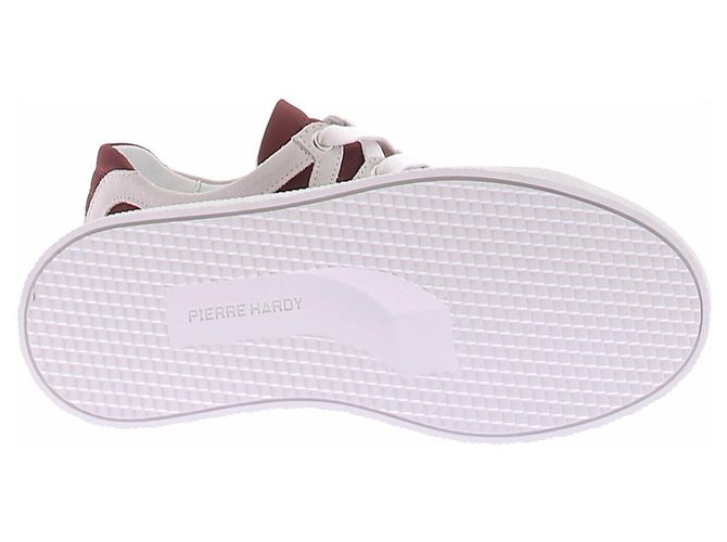 Pierre Hardy ALPHA Sneaker Leder Dunkelrot Bordeaux - Ansicht 5